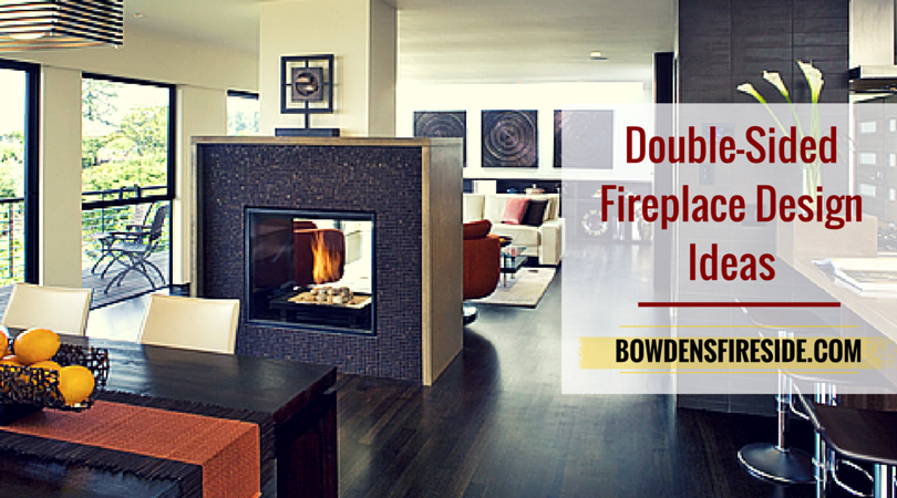 Want to make your grand fireplace the center of attention in more room than one? Why not consider a double sided fireplace? Here are some fireplace design..