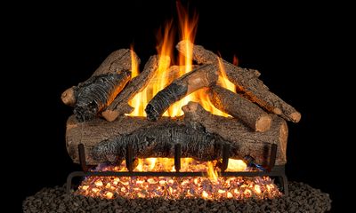 RH Peterson: G52 Series Colonial Oak Logs - 18"