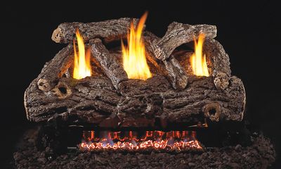 RH Peterson: G9 Series Golden Oak Designer Vent-Free Logs - 24"