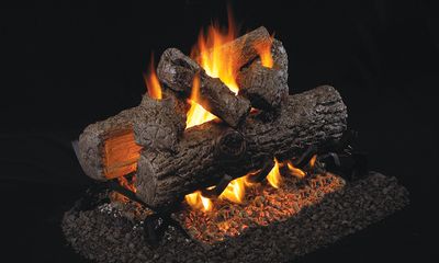 RH Peterson: Golden Oak See-Thru Logs - 16"