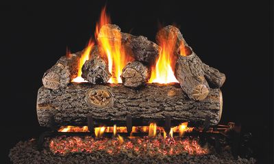 RH Peterson: Golden Oak Designer Plus Logs - 12"