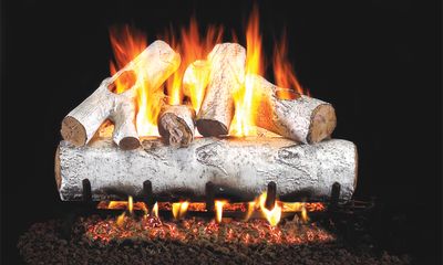 RH Peterson: White Birch Logs - 24"