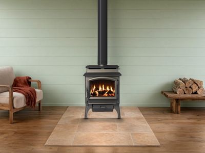 Lopi: Endeavor Next-Gen Hybrid Wood Stove