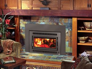 Fireplace Xtrordinair Medium Flush Wood NexGen-Hybrid Insert (Rectangular)