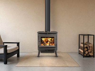 Lopi: Evergreen Next-Gen Hybrid Wood Stove