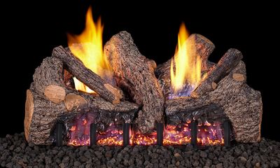 RH Peterson: G19A Series Vent-Free Foothill Oak Logs - 30"