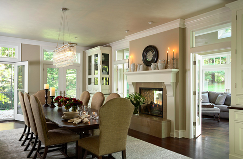 Double Sided Fireplaces