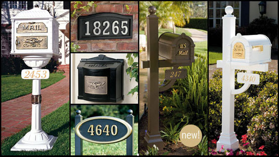gaines mailboxes and plaques