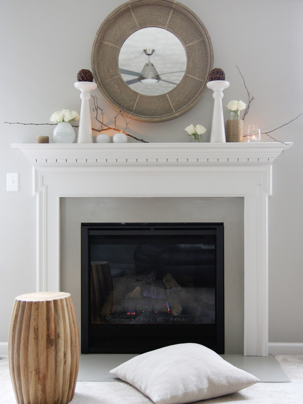 Summe Fireplace Mantel Decor Ideas
