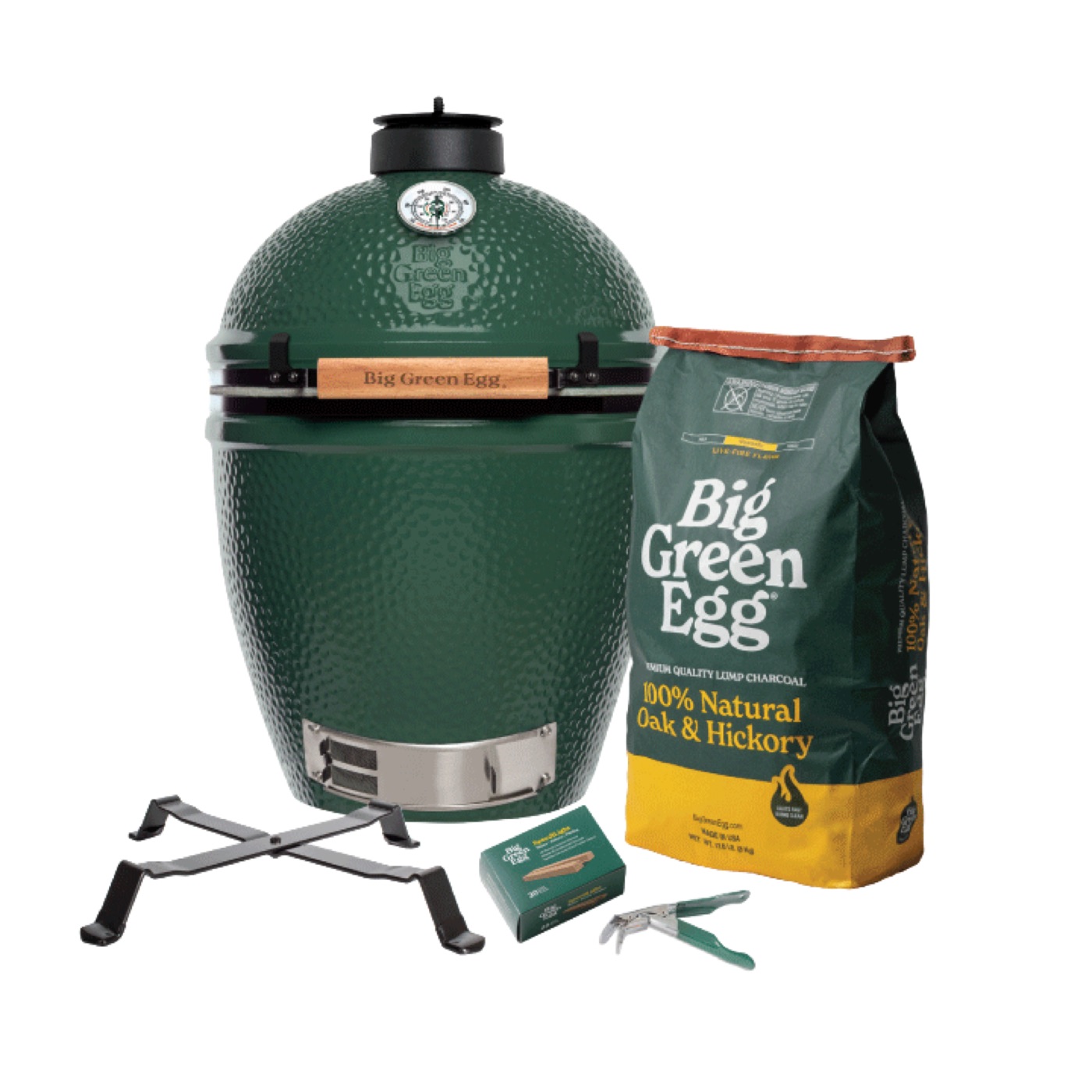 The Large Big Green Egg Built-in Package for contractors and custom kitchens from Big Green Egg