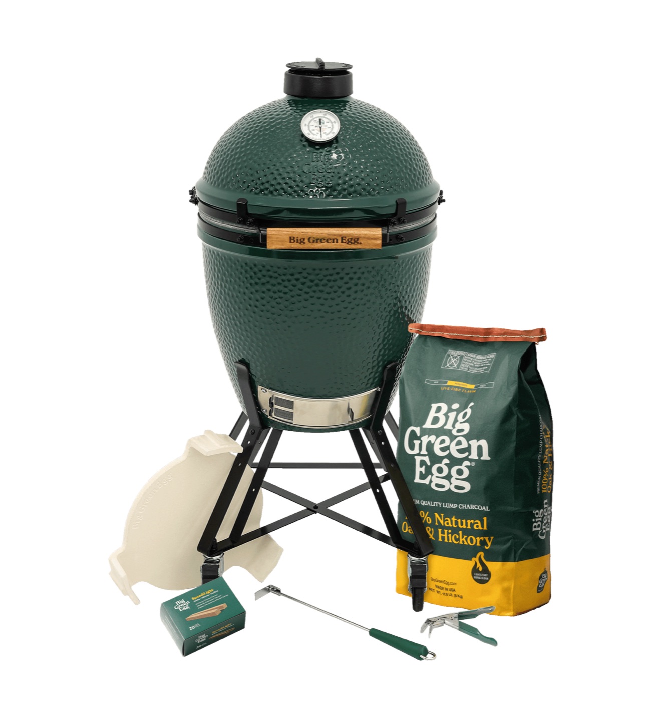 The Large Big Green Egg in Nest Package from Big Green Egg
