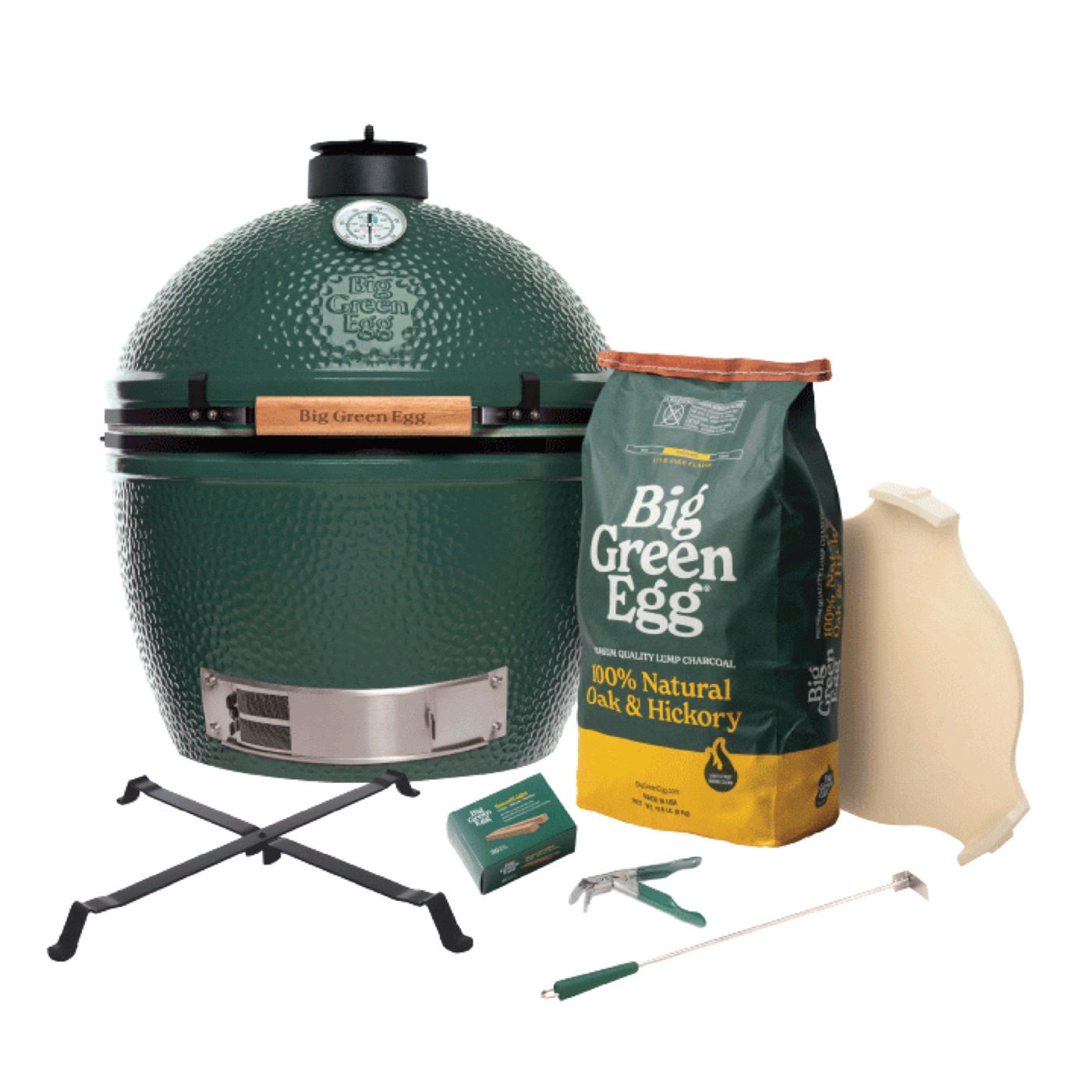 The XL Big Green Egg Built-in Package for contractors and custom kitchens from Big Green Egg