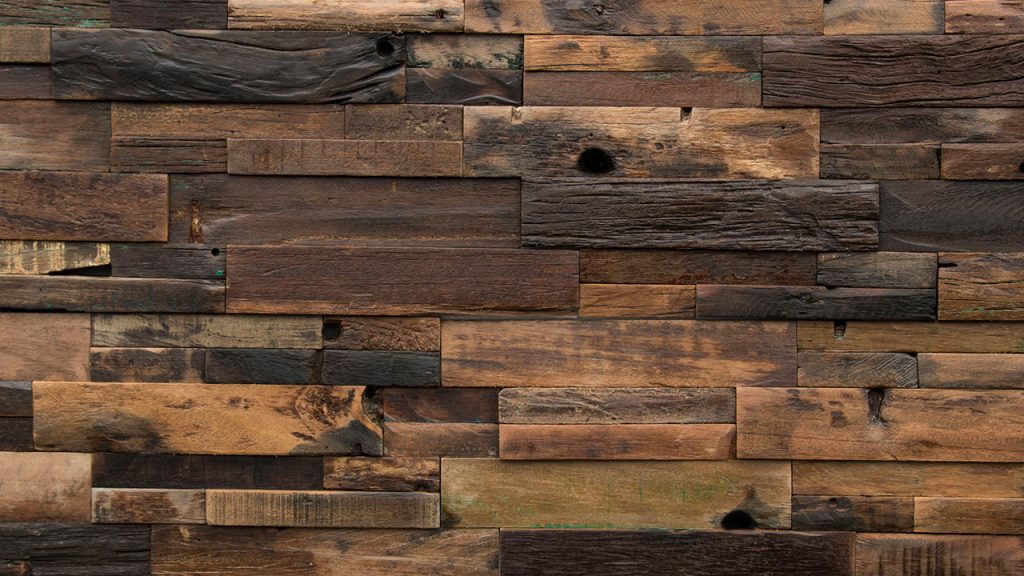 Reclaimed Wood Dark Panel, Real Stone Systems reclaimed wood panels