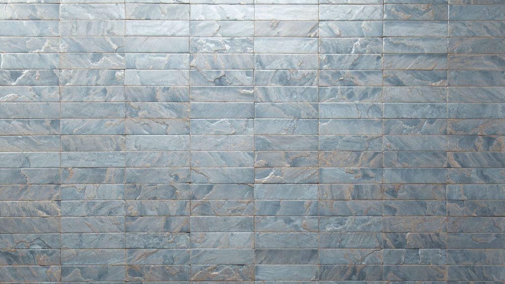 Tempered Blue Opal Glazed Tile, Real Stone Systems tempered tiles