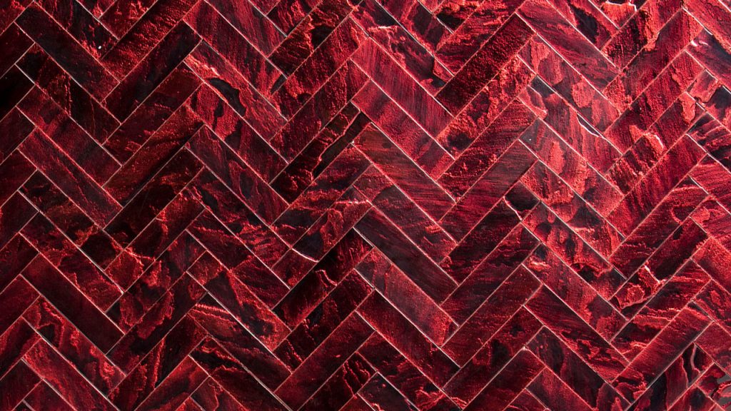 Tempered Ruby Glazed Tiles, Real Stone Systems tempered tiles