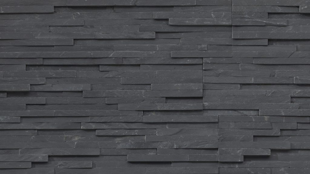 Thin Charcoal Shadowstone Panel, Real Stone Systems thinstone panels