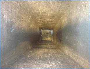 A restored brick firebox after Fireguard repair
