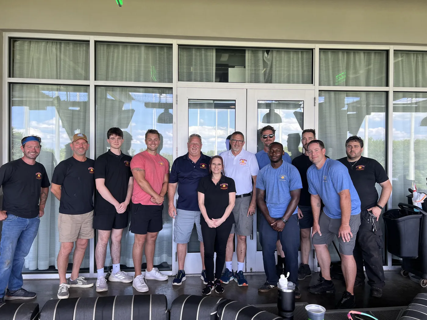 The Bowden's Fireside family and team at the Hamilton, NJ showroom