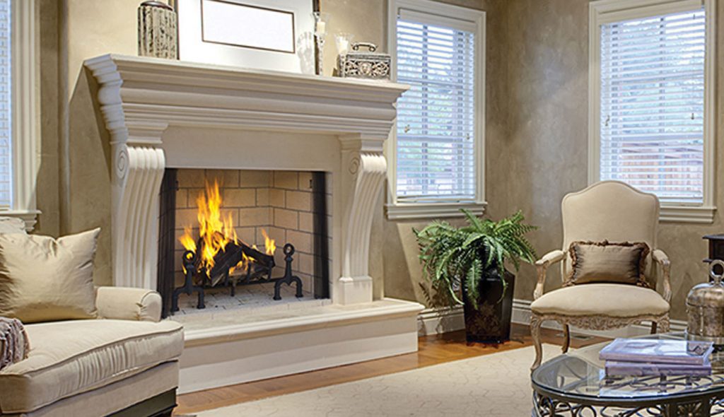Astria Georgian Wood Burning Fireplace | Bowden's Fireside